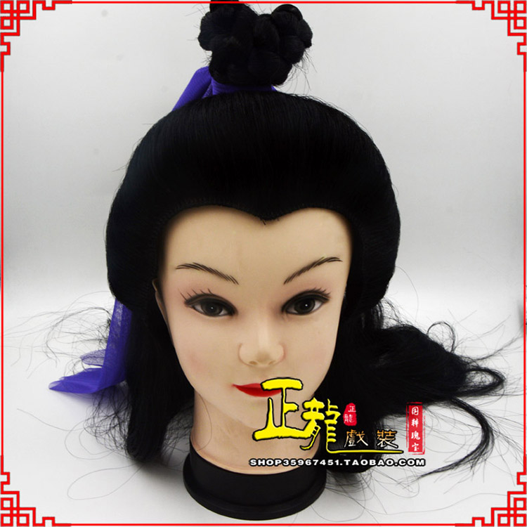 武宣小生头套董永头套古装假发青年头套