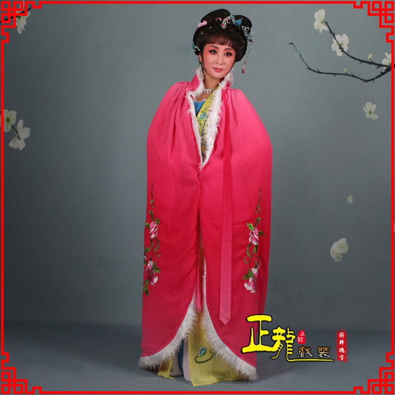 武宣小花旦绣花斗篷 花旦披风