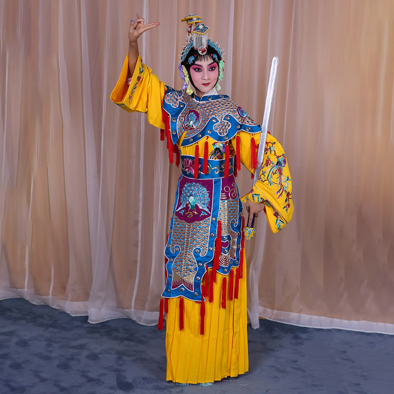 武宣霸王别姬虞姬服 软绉别姬服